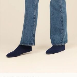 Brave Pudding Hampton Strolls Marine Cashmere Shoes